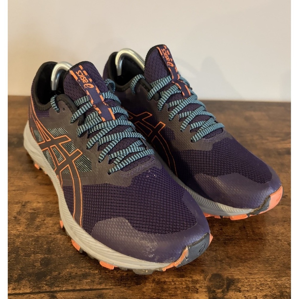 Asics Gel Excite Trail Night Shade Nova Orange Women's Size 10 No insoles